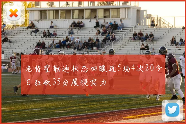 老将霍勒迪状态回暖近5场4次20今日狂砍35分展现实力